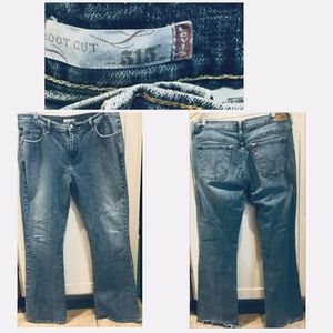 - Levi's 515 Bootcut Jeans Sz.14 Medium wash Vintage